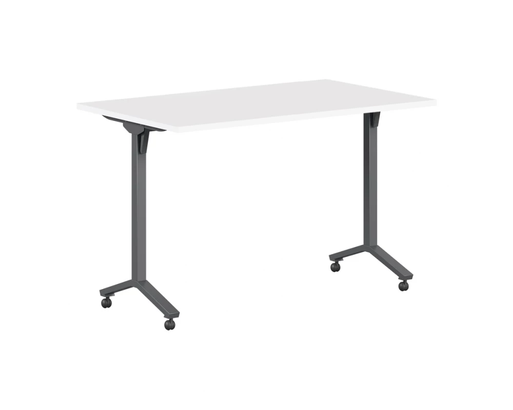 Стол мобильный складной 140 Trend Metal Белый