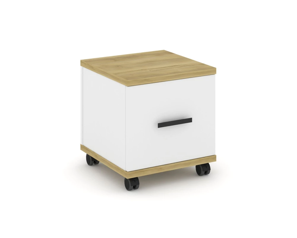 Тумба мобильная 1 распаш. фасад CN.TUM-007 B 420x420x448 Concept