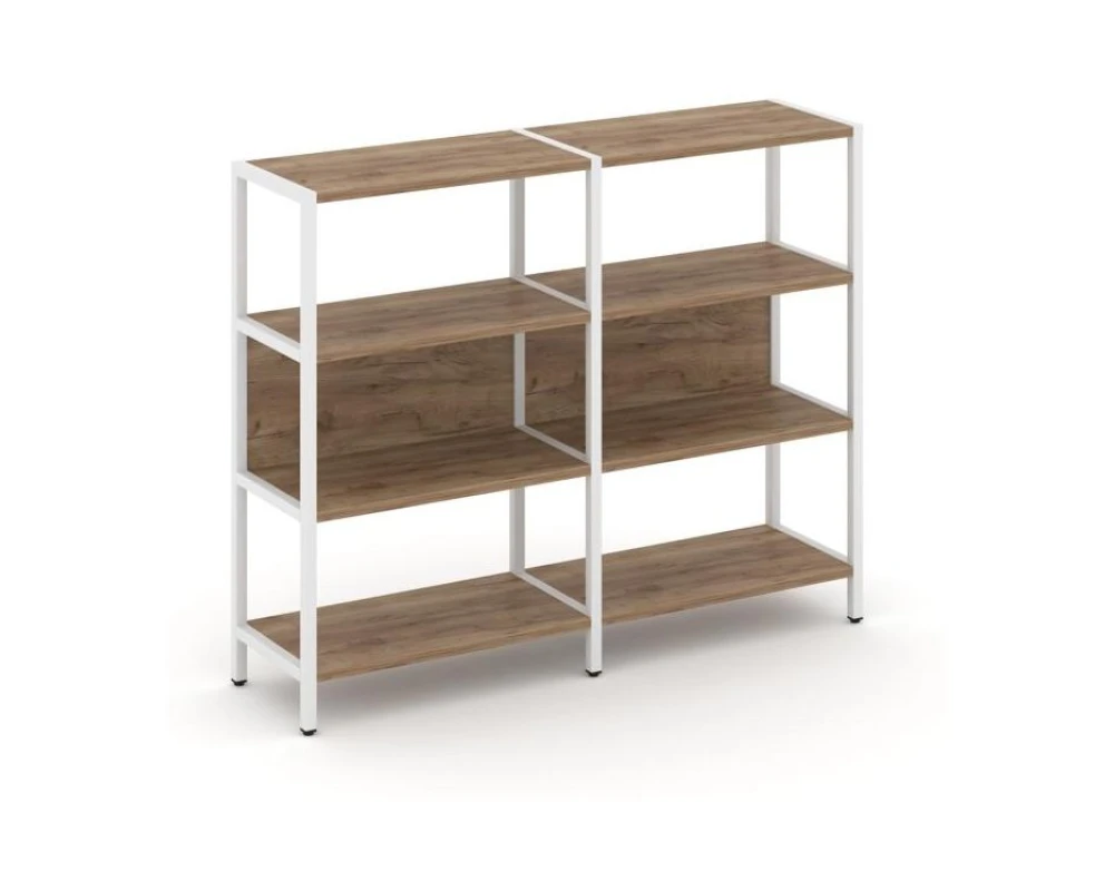Двухсекционный стеллаж трехярусный Шелф Систем / Shelf System