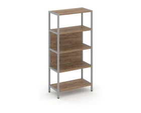 Односекционный стеллаж четырехярусный 810х400х1613 Шелф Систем / Shelf System images