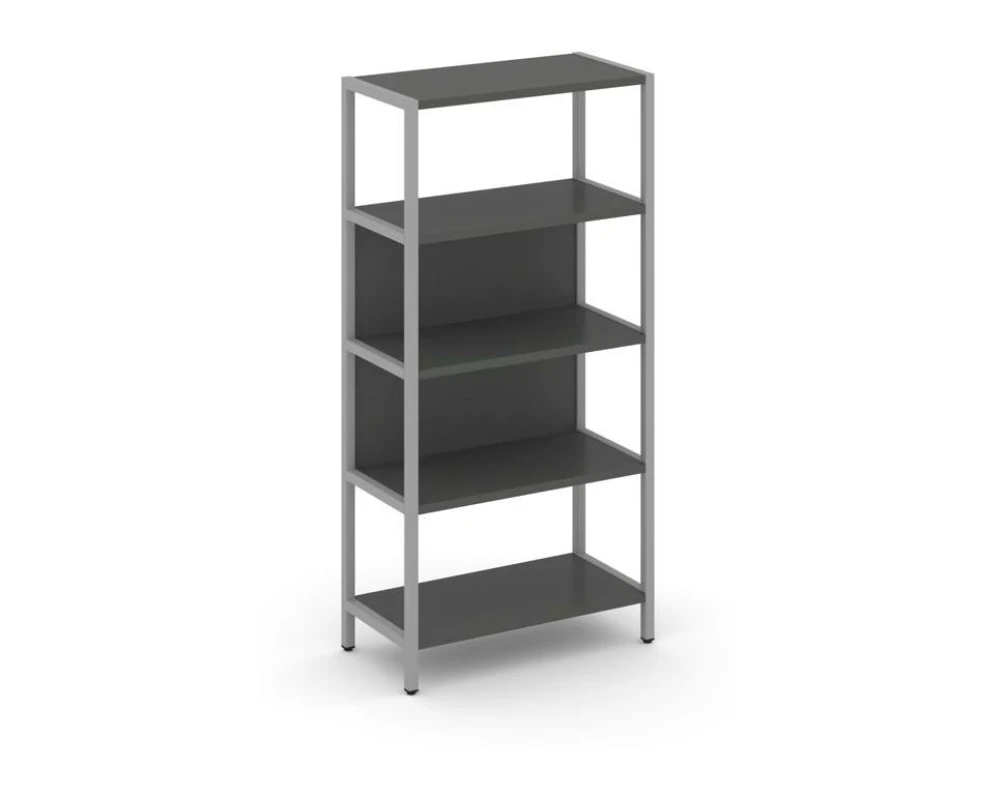 Односекционный стеллаж четырехярусный 810х400х1613 Шелф Систем / Shelf System