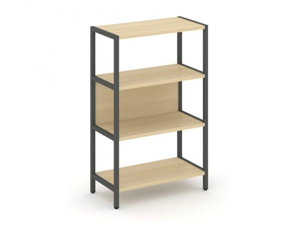 Односекционный стеллаж трехярусный 810х400х1246 Shelf System