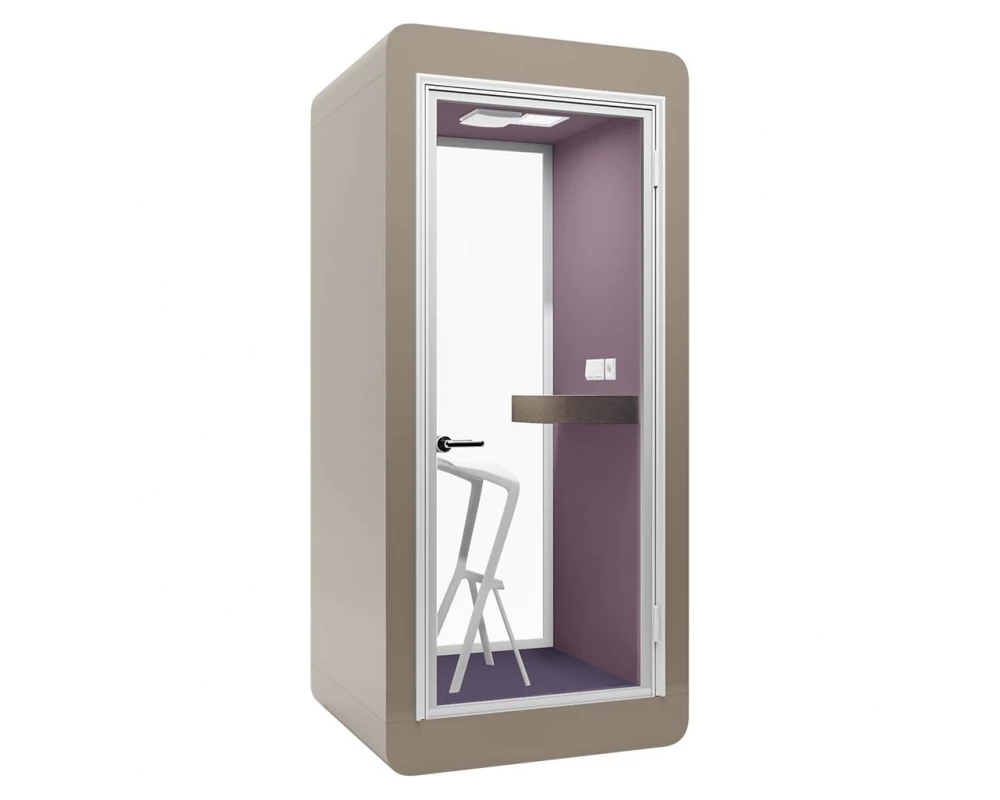 Акустическая кабина LWOP ONE (задняя стенка стекло)