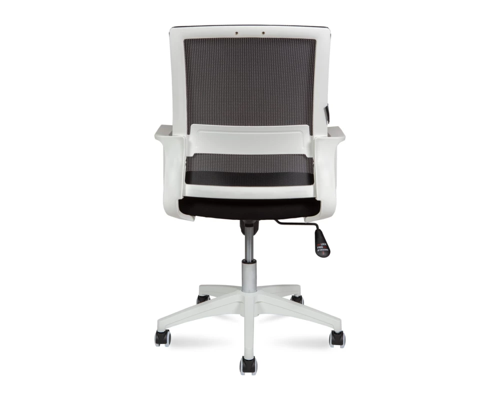 Офисное кресло Norden Бит LB white Сетка/Ткань, Черный