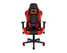 Кресло Norden Lotus ONE Экокожа, Черный/Красный images