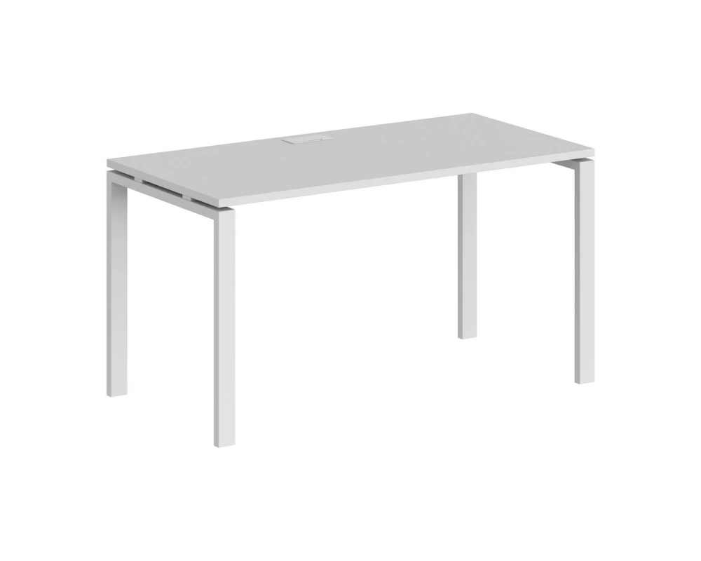 Стол 1200x600x750 профиль белый: 60x30 Sigma Белый