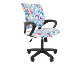 Кресло CHAIRMAN ТИН (Kids) 103 Черный пластик (black) images